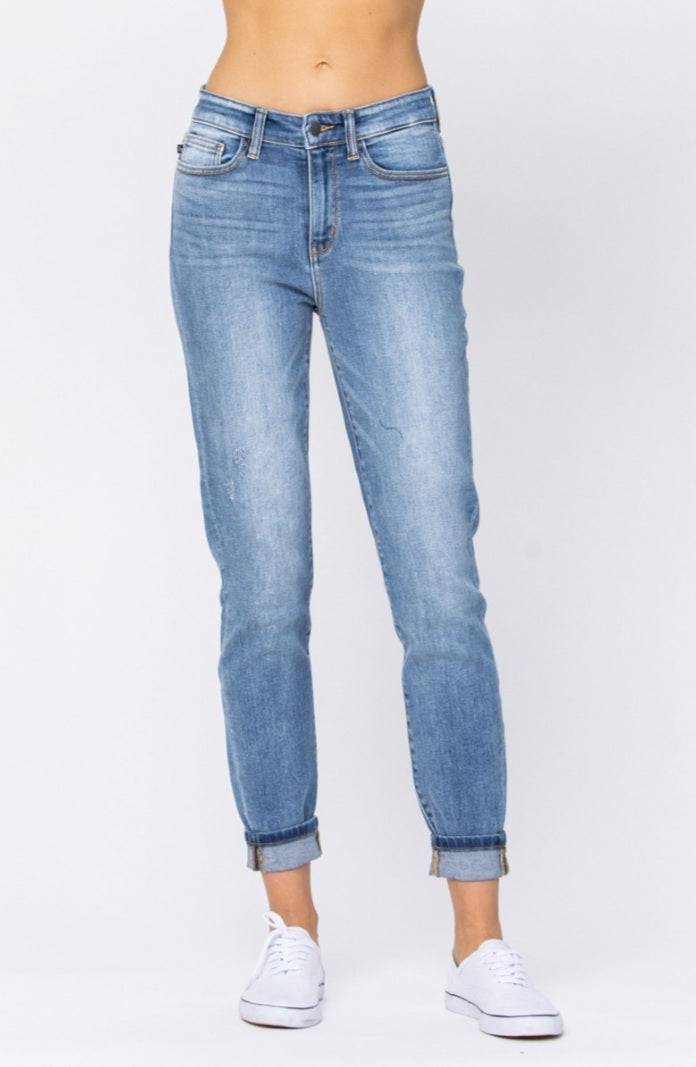 + Cuffed Jeans