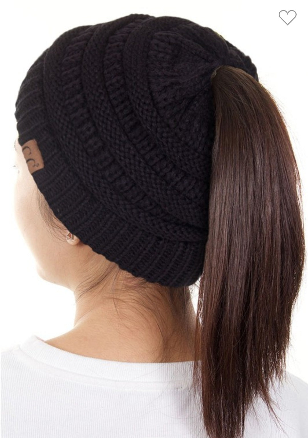 CC Ponytail Beanie
