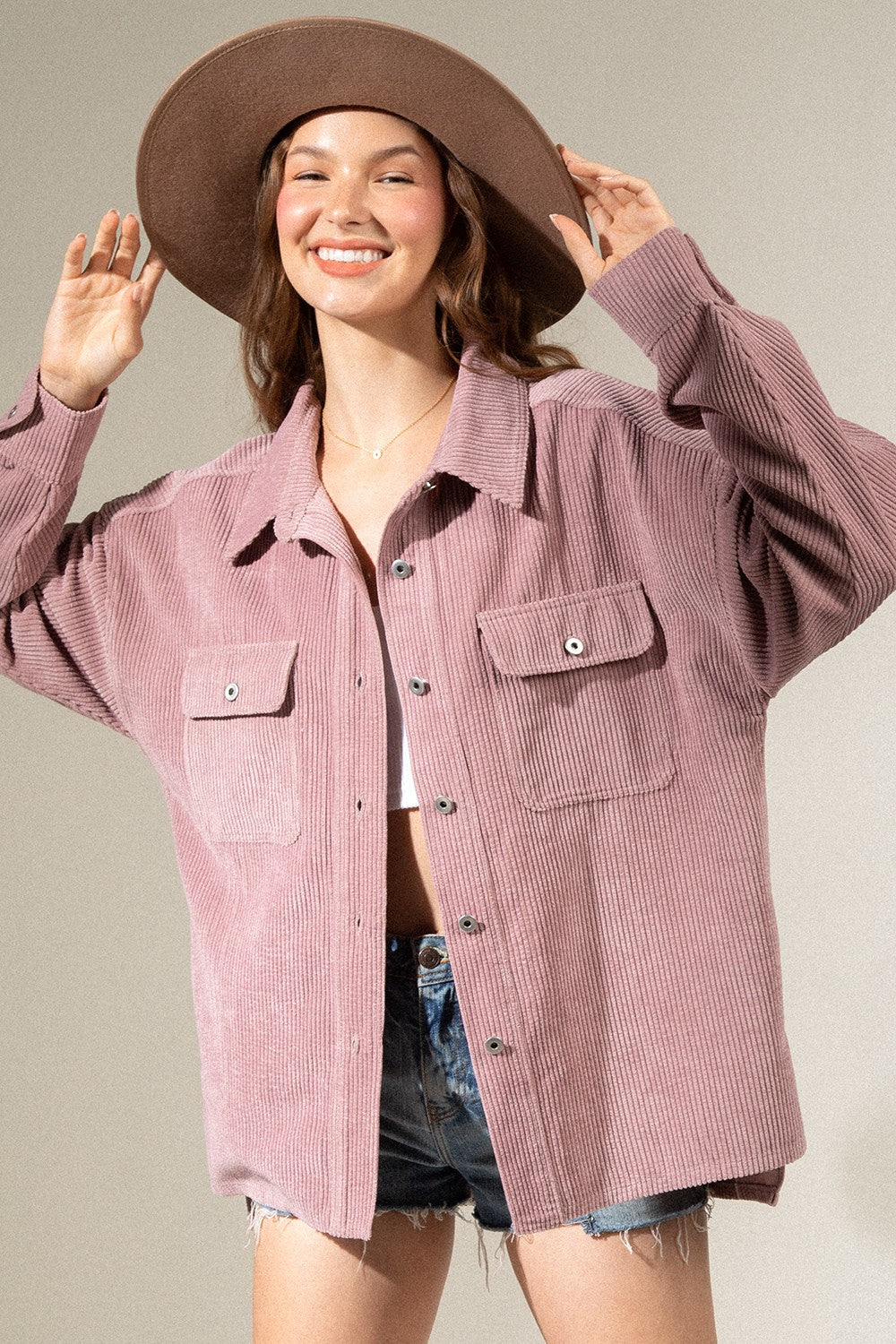 Corduroy Shacket