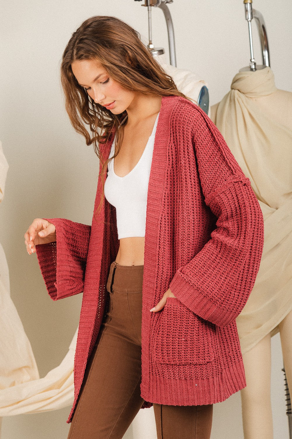 Oversized Chunky Cardigan