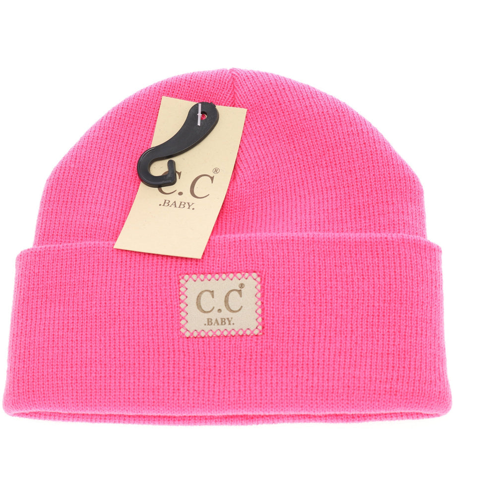 Baby CC Classic Logo Patch Beanie