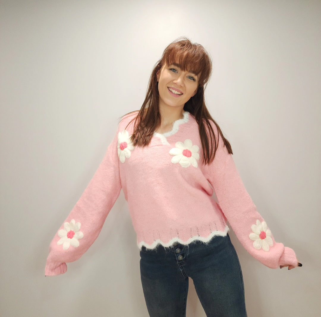 Flower Patch Sweater