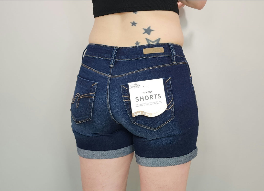 Tummy control hot sale jean shorts