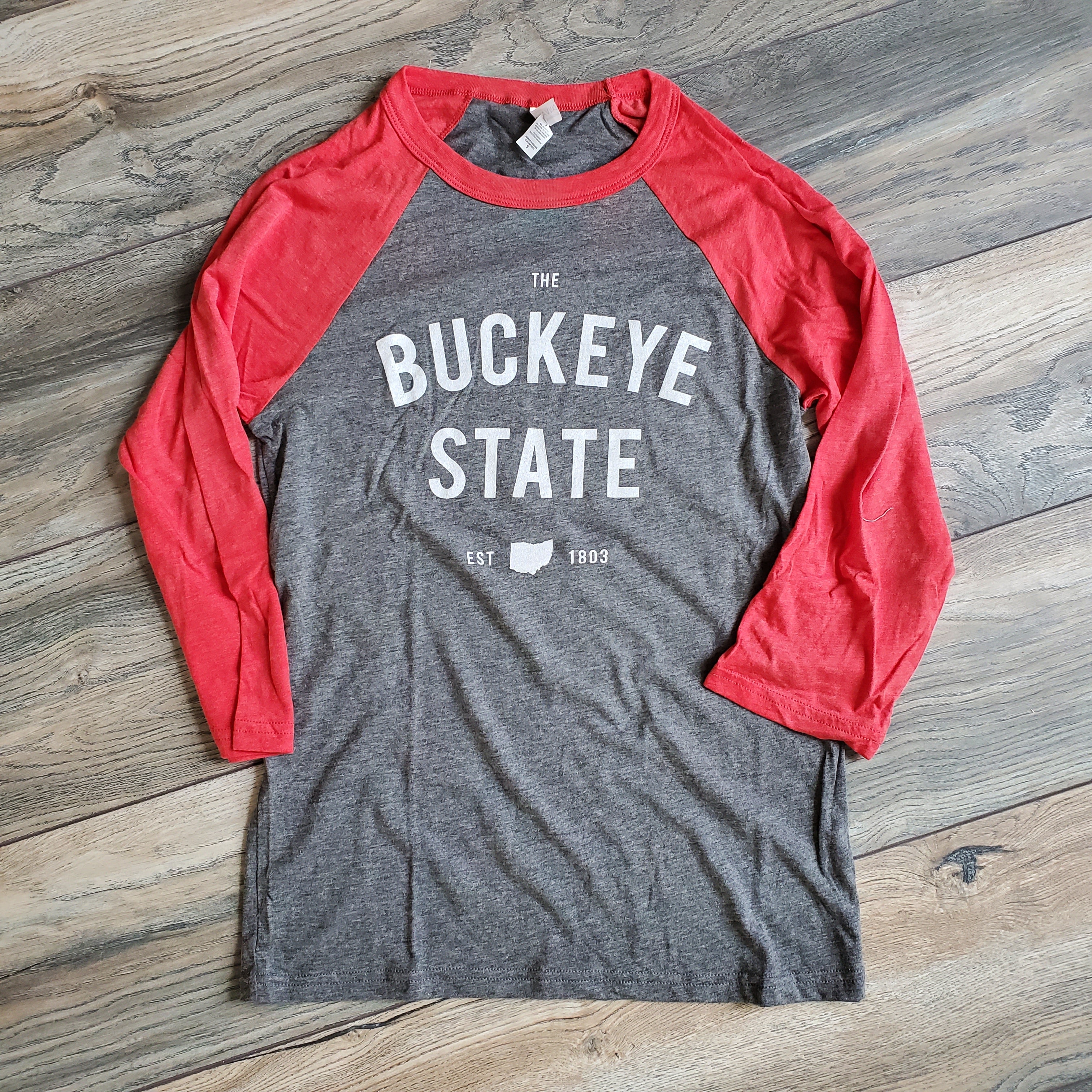 The Buckeye State - Ohio Baseball Tee