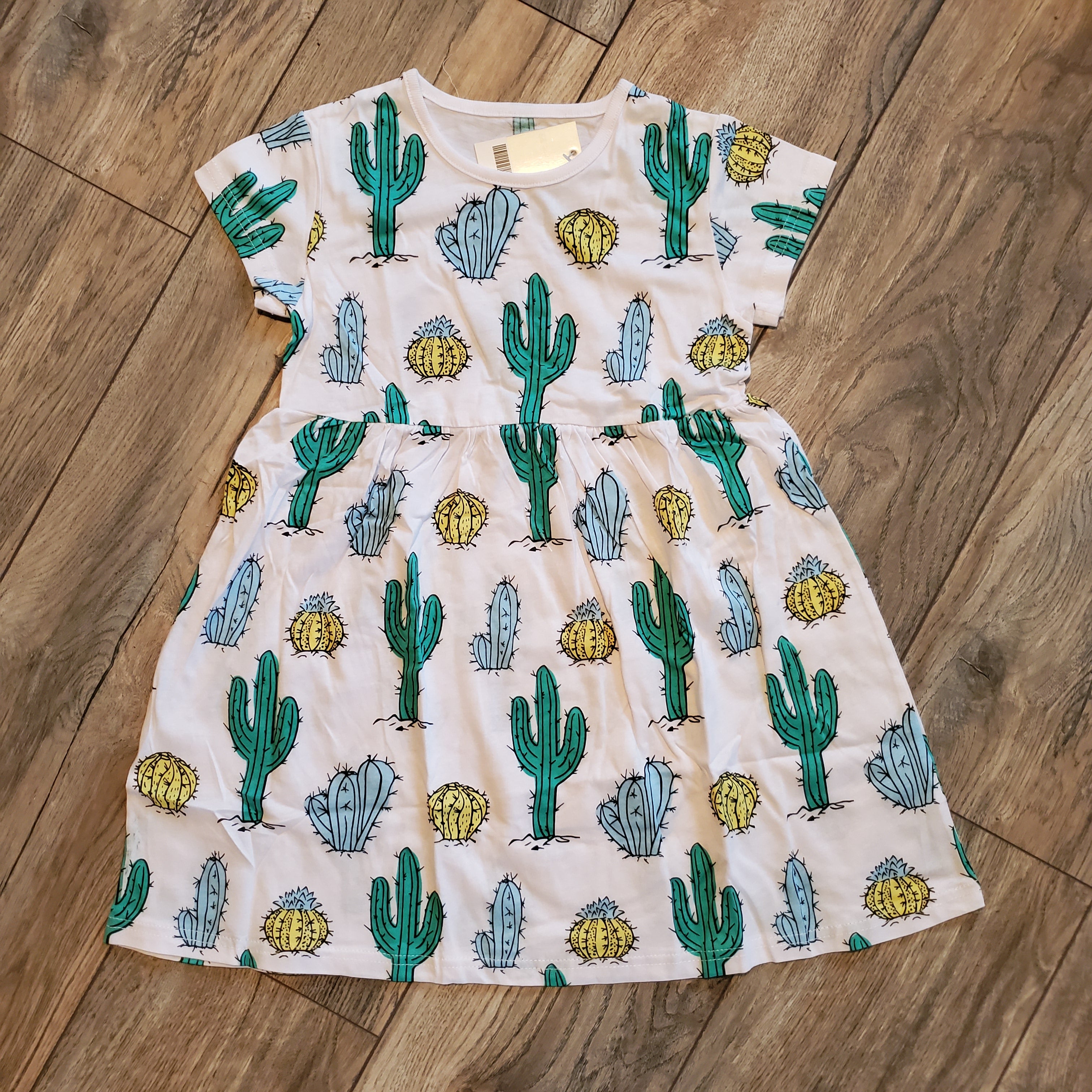 Cactus Print Dress (Littles)