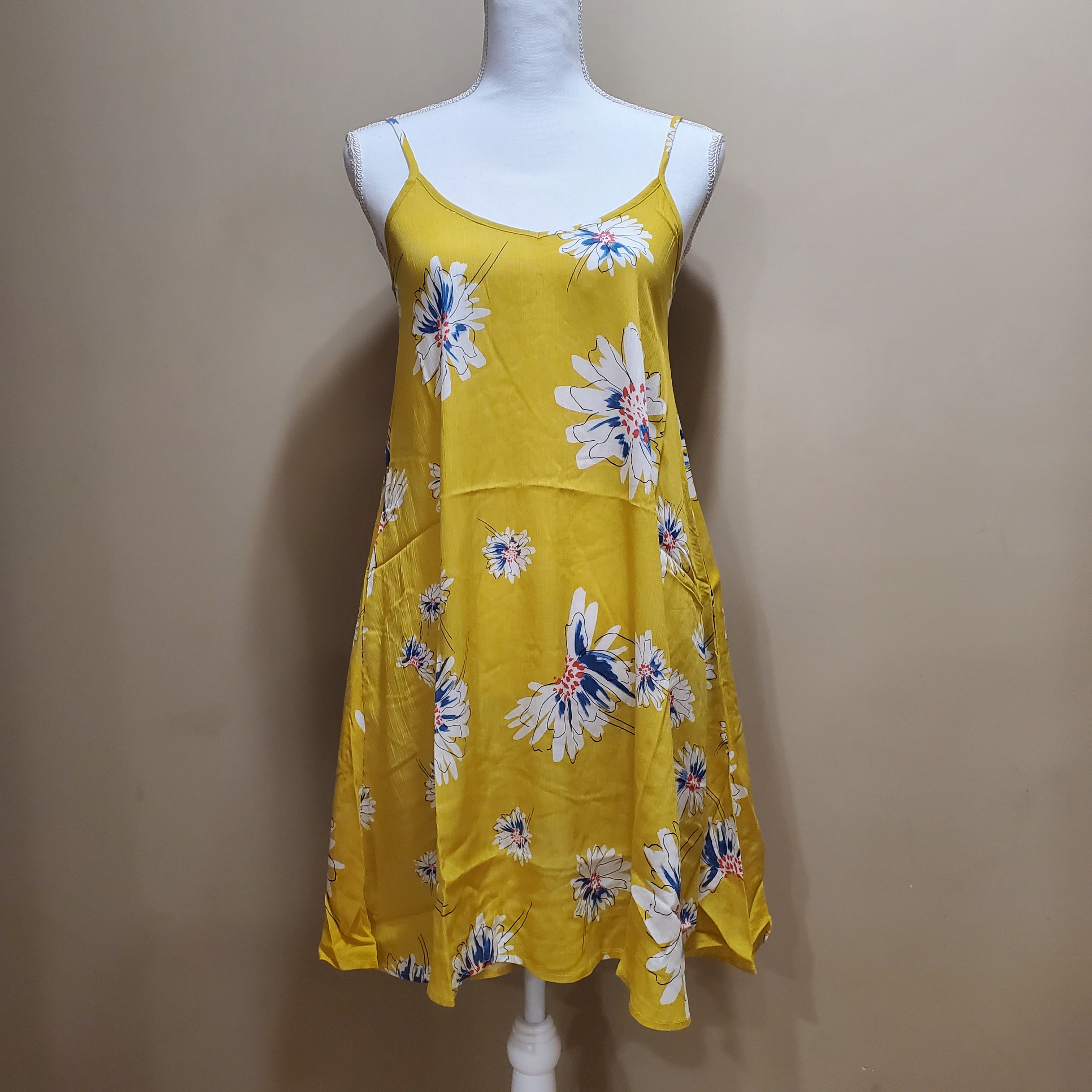 Yellow Floral Sundress