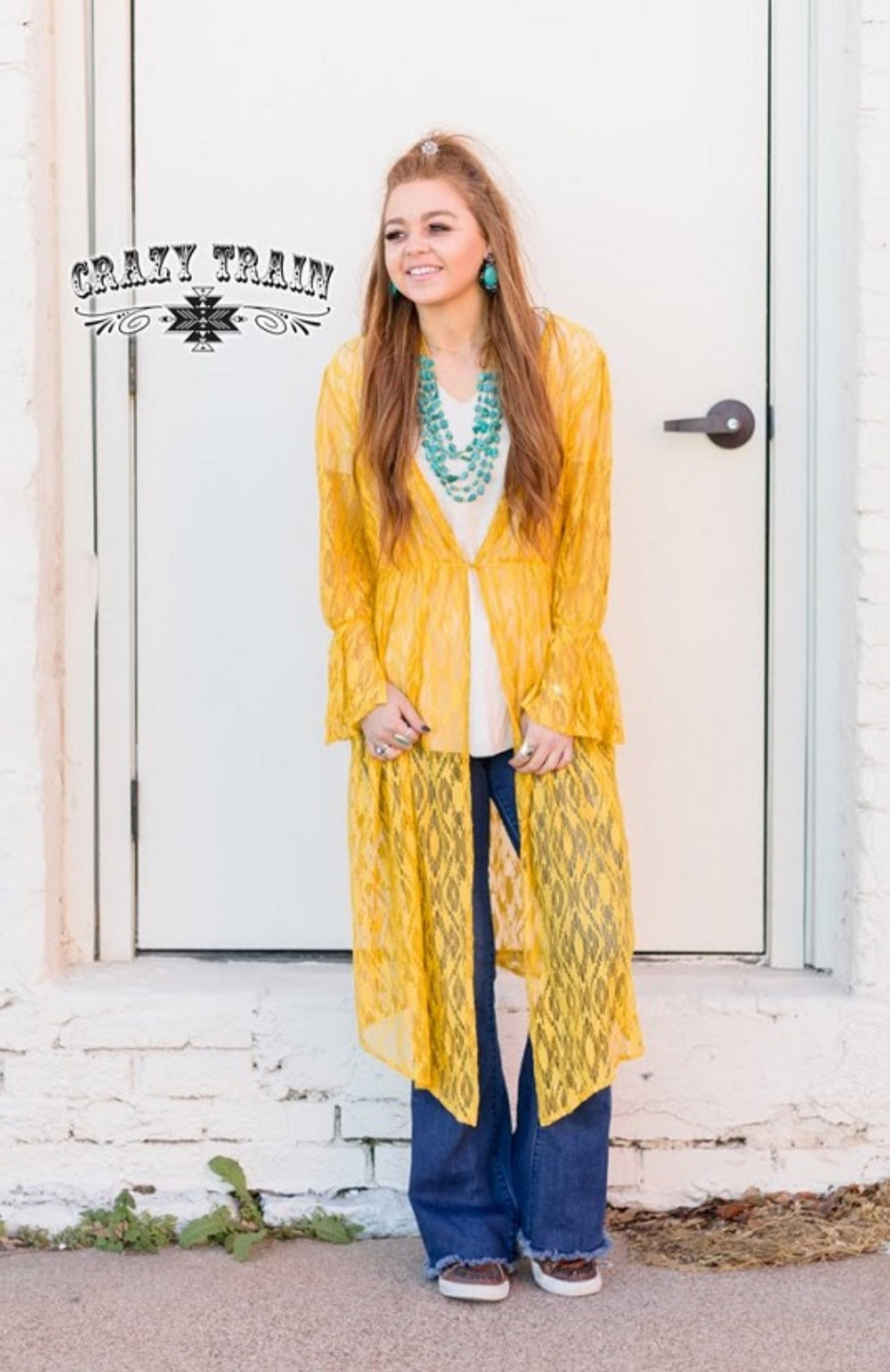 The Diana Duster ** Mustard