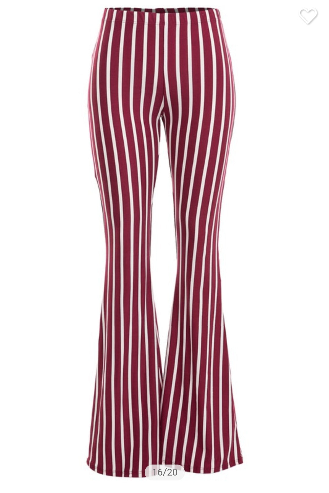 Striped Bell Pants