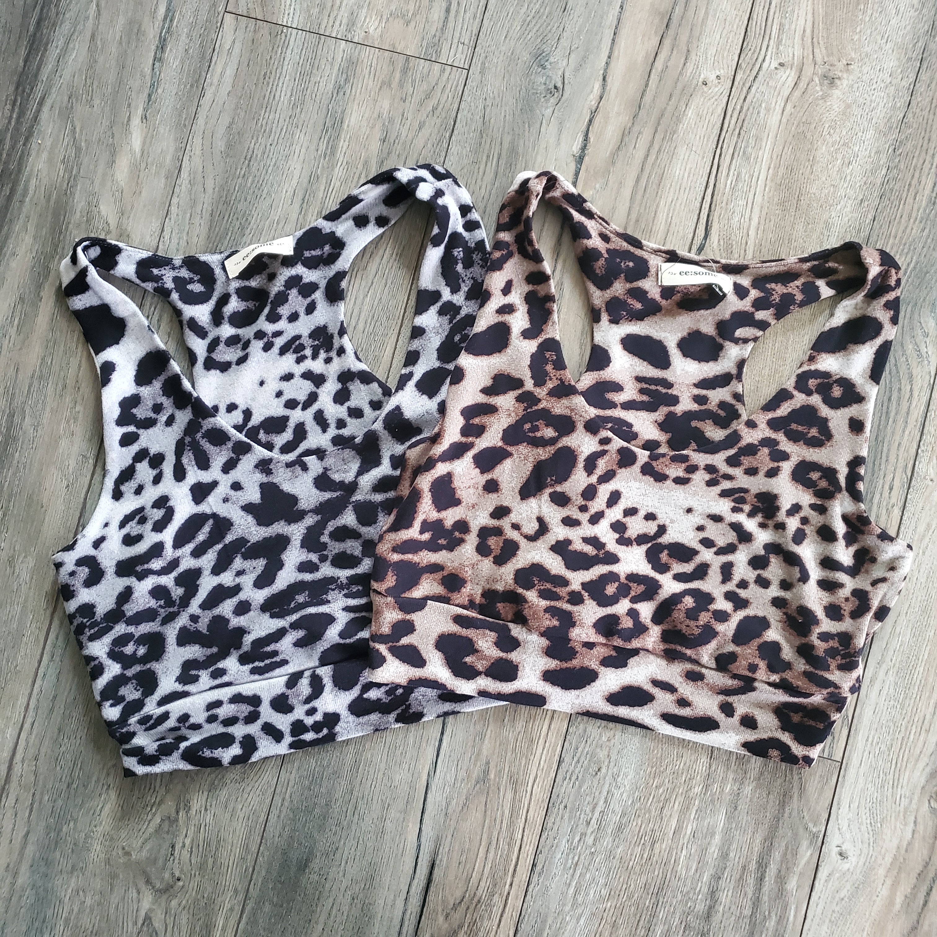 Leopard Print Bra Top