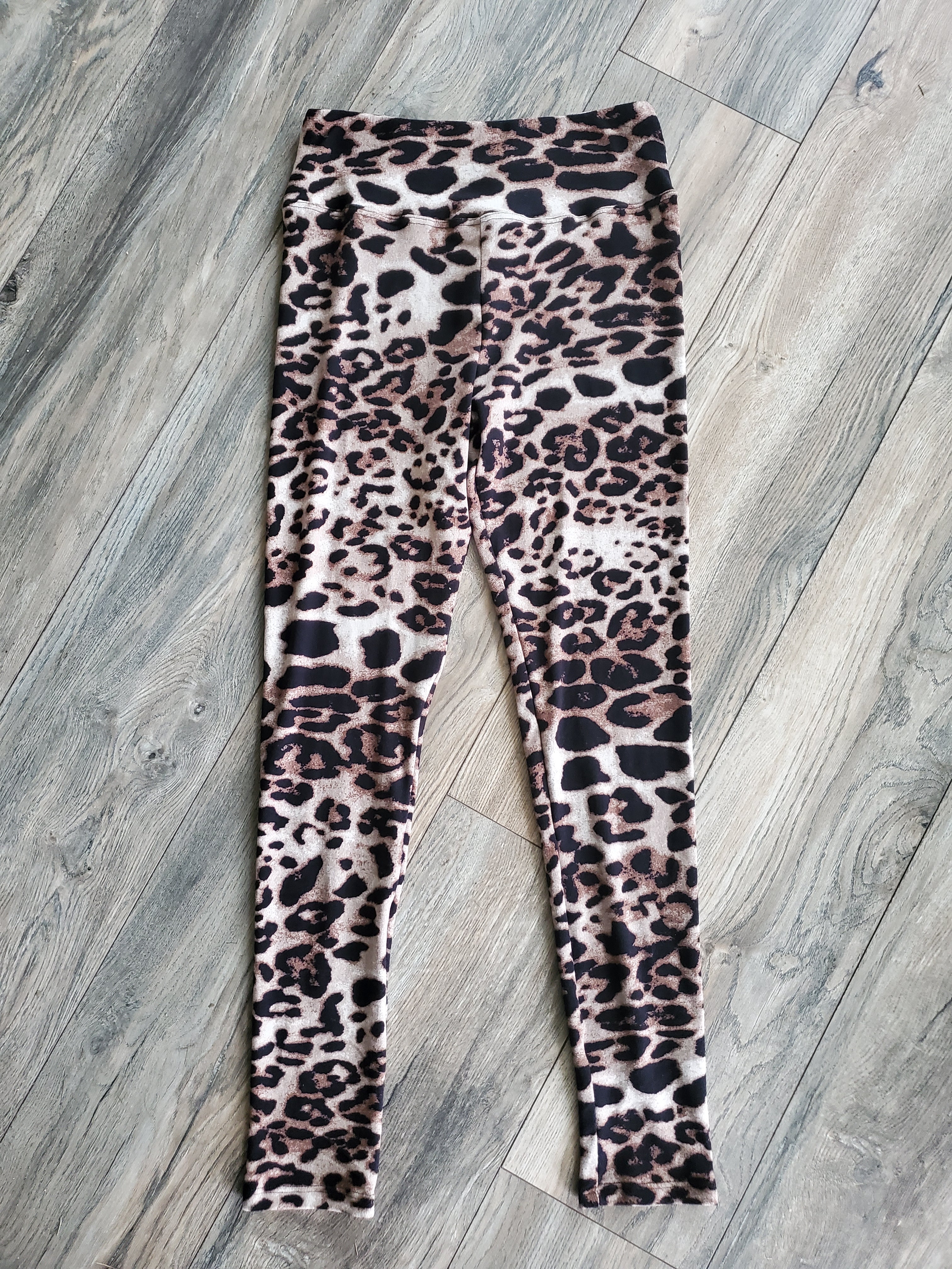 Leopard Print High Waisted Leggings