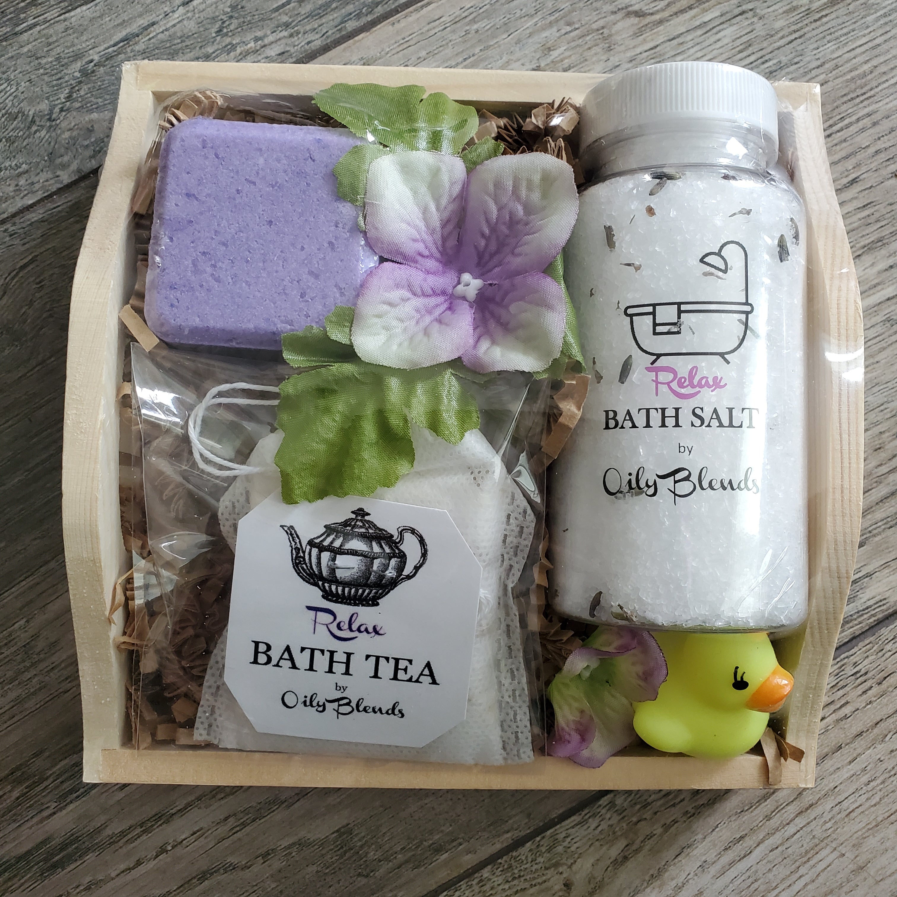 Relax Bath Gift Set