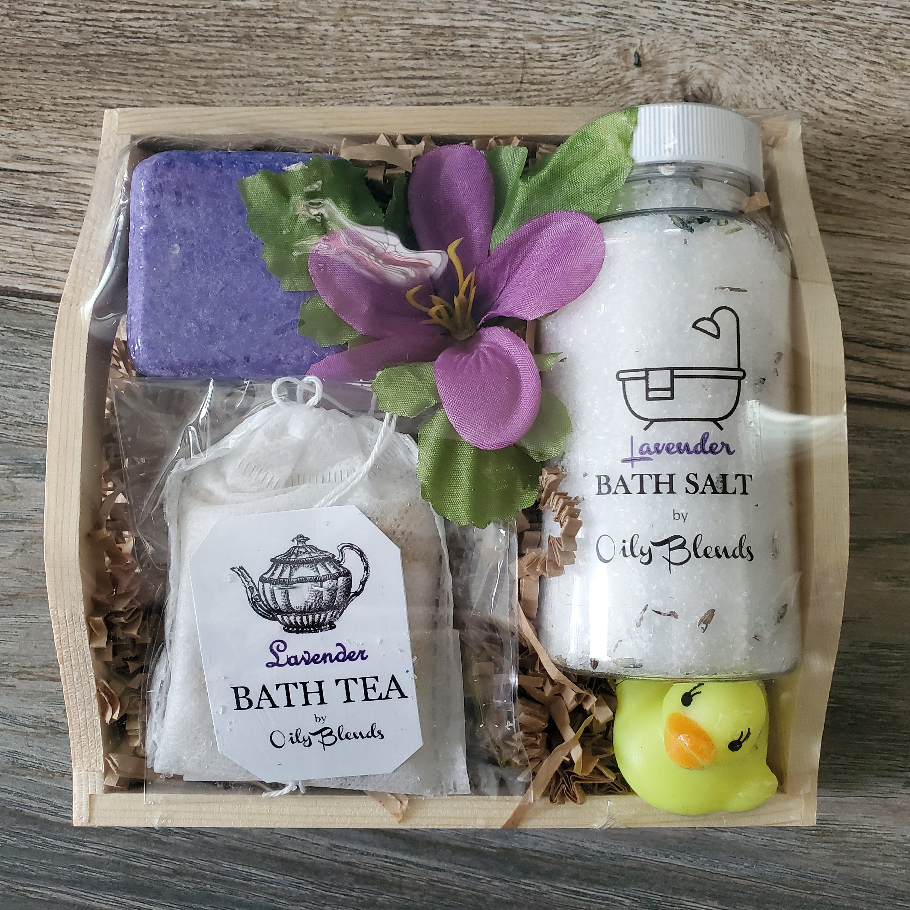Lavendar Bath Gift Set